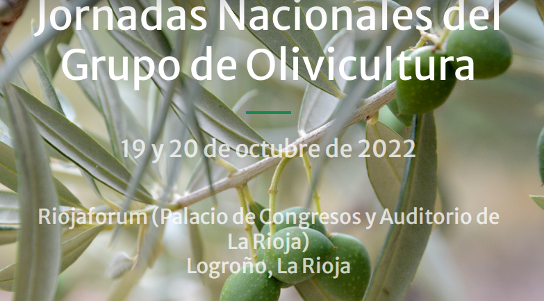 Jornadas Nacionales del Grupo de Olivicultura (19-20 octubre 2022)