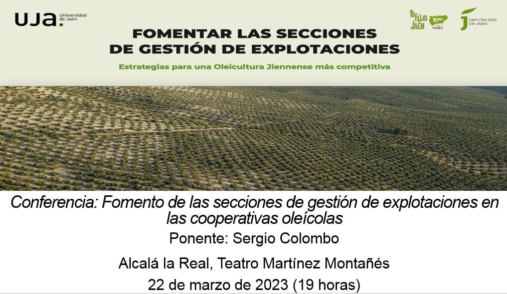 Fomentar las secciones de gestión conjunta de explotaciones, Alcalá la Real (22 marzo 2023)