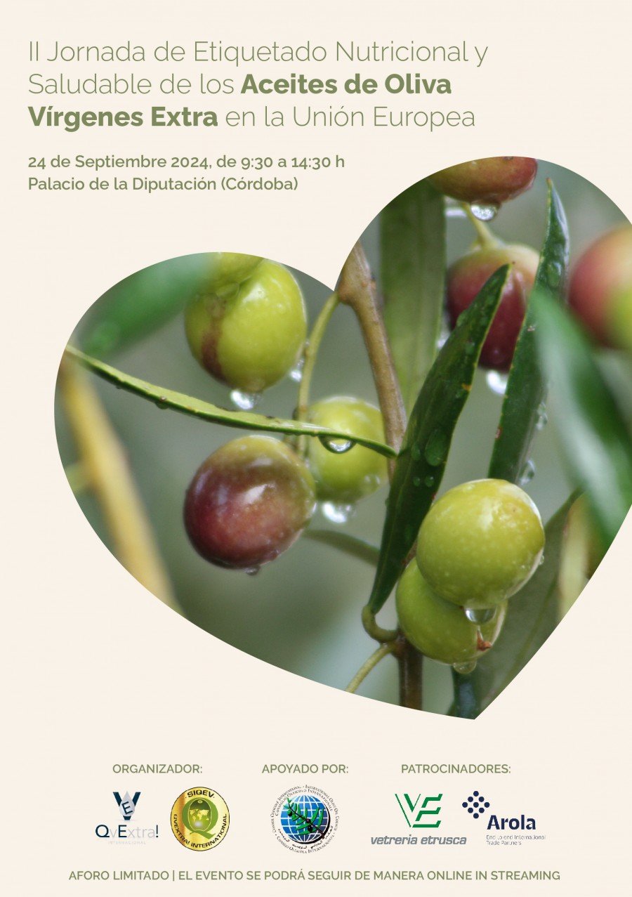 24 SEPTIEMBRE 2024  II Jornada de Etiquetado Nutricional y Saludable de los Aceites de Oliva Virgen Extra en la UE