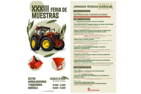 6-8 SEPTIEMBRE 2024<br>Jornadas Técnicas Oleolícolas, Alcalá la Real, Jaén