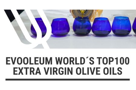 Hasta 7 MARZO 2025<br> Concurso Internacional EVOOLEUM World's TOP100 Extra Virgin Olive Oils