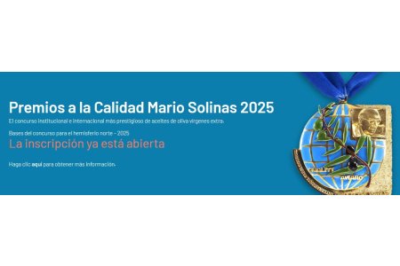 Hasta 14 FEBRERO 2025<br> Premio a la Calidad del Consejo Oleícola Internacional “MARIO SOLINAS” 